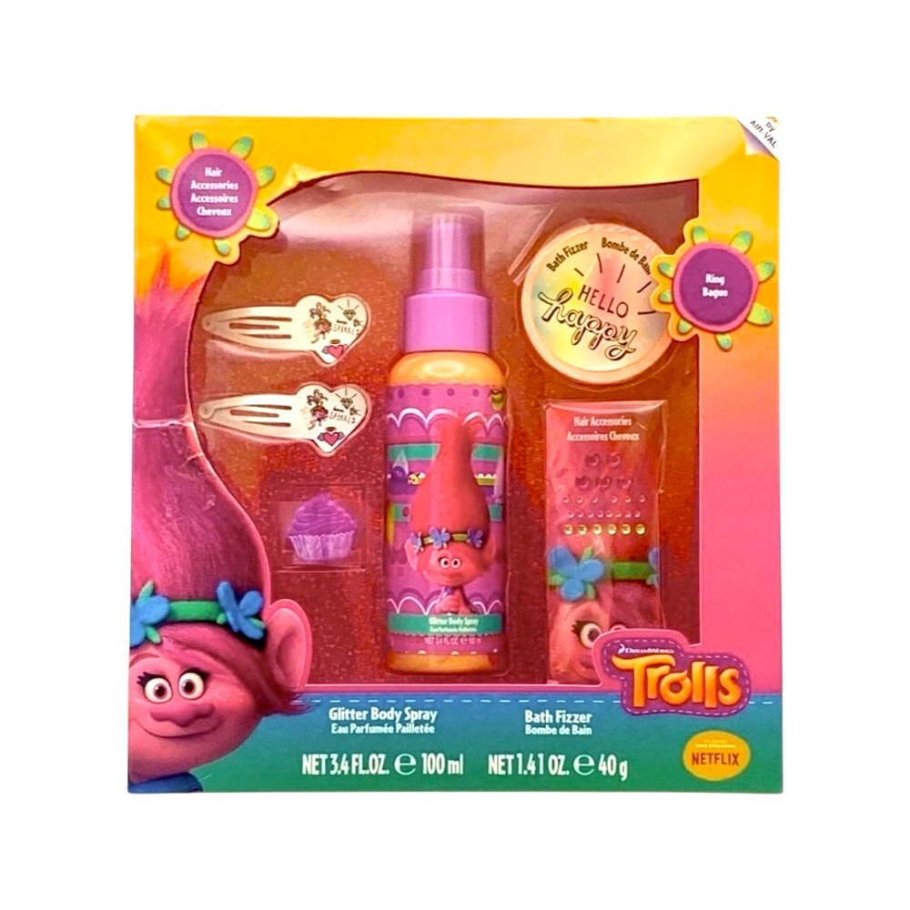 Trolls Pink Bath & Body Gift Set - Picture 3 of 7